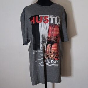 Gray Graphic T-Shirt